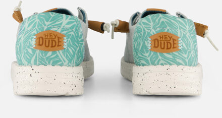 Wendy Heathered Slub Instappers blauw - 37,38,39,40,41,42,43,36