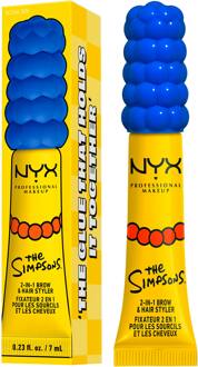 Wenkbrauw Gel NYX Professional Make-Up Simpsons Mega Glue Brow Gel 01 Marge's Mega Glue 7 ml