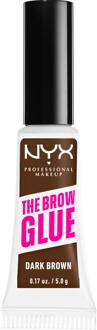 Wenkbrauw Gel NYX Professional Make-Up The Brow Glue Instant Brow Styler Dark Brown 5 g