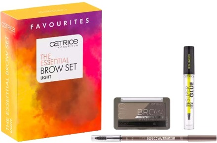 Wenkbrauw Make-Up Catrice The Essential Brow Set Light 1,4 g + 4 g + 4 ml