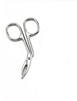 Wenkbrauw Pincet Gezicht Haar Verwijder Make Up Schaar Cosmetische Trimmer Wimper Clipper Wenkbrauw Pincet Make-Up Tool sliver
