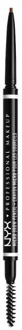 Wenkbrauw Potlood NYX Professional Make-Up Micro Brow Pencil Cool Ash Brown 1 st