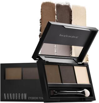Wenkbrauw Shadow Nanobrow Eyebrow Powder Kit Dark 40 g