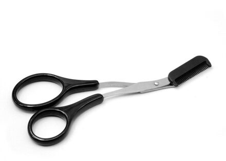 Wenkbrauw Trimmer Scissor Kleurrijke Roestvrij Staal Met Kam Ontharing Grooming Shaping Scheerapparaat Make-Up Accessoires 01