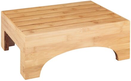 Wenko Bad Opstapje Bambusa - Bamboe - Bamboe - 40x15x30cm