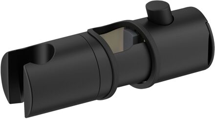 Wenko Doucheglijstang Libertà - Zwart Kunststof - Verstelbaar - Diam. 22x24x25mm