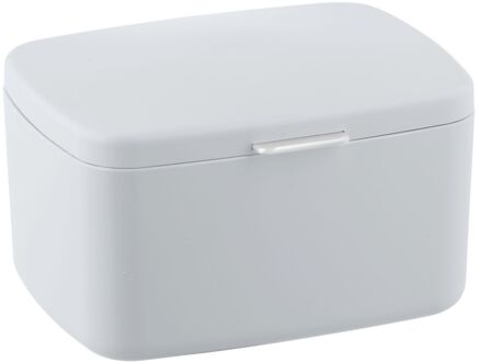 Wenko Opbergdoos Barcelona Voor De Badkamer Met Deksel Wit Onbreekbaar Plastic