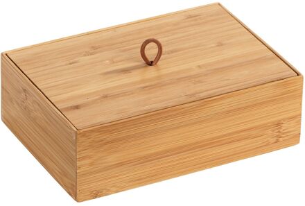Wenko Opbergdoosje Terra L Met Deksel Bamboe