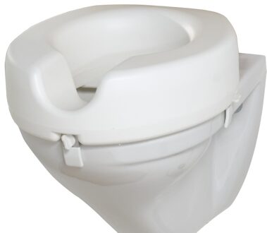 Wenko Secura toiletverhoger / 12 cm verhoogde zitting voor wc in kunststof | WIT