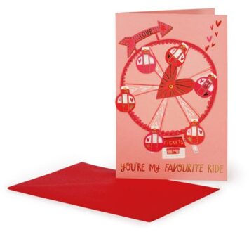 wenskaart - love wheel