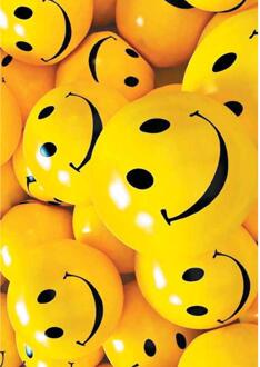 Wenskaarten blanco pak a 10 stuks multi