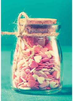 Wenskaarten blanco pak a 10 stuks multi