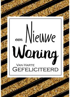 Wenskaarten Nieuwe Woning pak a 10 stuks multi