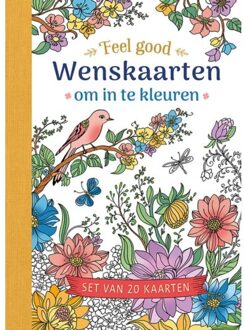 Wenskaarten Om In Te Kleuren - Feel Good
