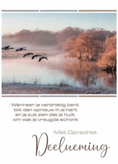 Wenskaarten Rouw pak a 10 stuks multi