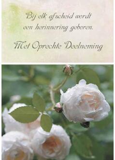 Wenskaarten Rouw pak a 10 stuks multi