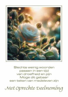 Wenskaarten Rouw pak a 10 stuks multi