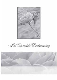 Wenskaarten Rouw pak a 10 stuks multi