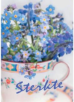 Wenskaarten Sterkte pak a 10 stuks multi