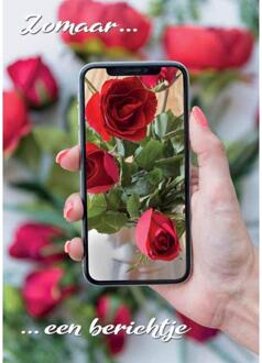 Wenskaarten zomaar pak a 10 stuks multi