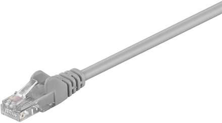 Wentronic 68377 - Cat 5 UTP-kabel - RJ45 - 5 m - Grijs