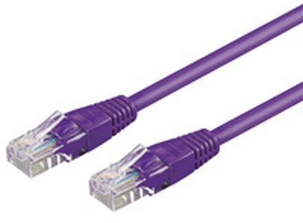 Wentronic CAT6 Netwerkkabel - RJ45 - Paars - 2 m