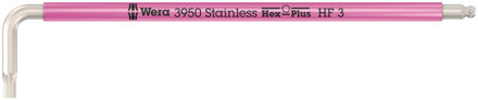 Wera 3950 SPKL Multicolour HF Stiftsleutel, metrisch, RVS, met vasthoudfunctie, 3 x 123 mm - 05022693001