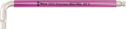 Wera 3950 SPKL Multicolour HF Stiftsleutel, metrisch, RVS, met vasthoudfunctie, 8 x 195 mm - 05022697001