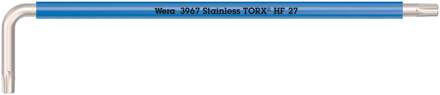 Wera 3967 SXL HF TORX® Stiftsleutel Multicolour met vasthoudfunctie, lang, RVS, TX 27 x 172 mm - 05022686001