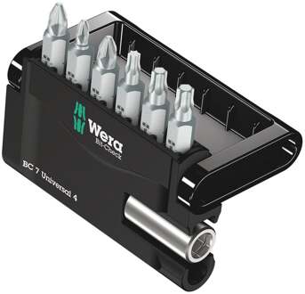 Wera 5135810001 7-delige Bitset in cassette