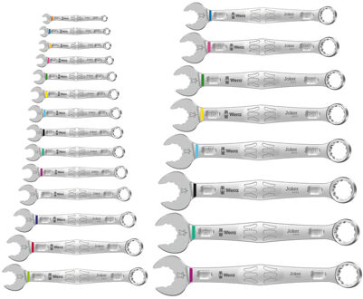 Wera 6003 Joker 22 Set 1 Moersleutel
