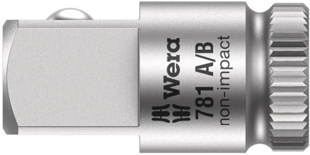 Wera 781 A 1/4" Adapter | Verbindingsstuk | 781 A/B x 3/8 x 25.2 mm x 1/4" - 05042670001