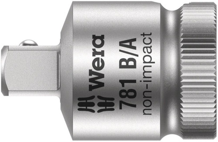 Wera 781 B 3/8" Adapter | Verbindingsstuk | 781 B/A x 1/4 x 27 mm x 3/8" - 05042672001