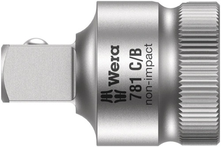 Wera 781 C 1/2" Adapter | Verbindingsstuk | 781 C/B x 3/8 x 35.5 mm x 1/2" - 05042674001