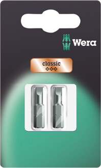 Wera 800/1 Z Set ZB 800/1 Z 1 x 0,6x4,5x25; 1 x 0,8x5,5x25; - 2 stuks