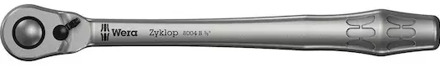 Wera 8004 B Zyklop-omschakelbare ratel 3/8 (10 mm) Lengte 222 mm 05004034001