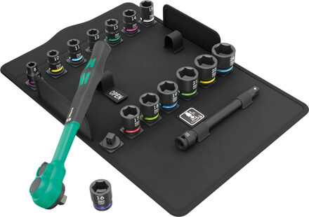 Wera 8100 SB 12 Zyklop Comfort ratelset Gereedschapsset