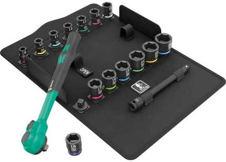 Wera 8100 SB 12 Zyklop Comfort ratelset Gereedschapsset