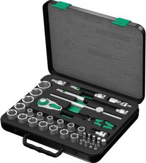 Wera 8100 SC 2 Zyklop Bit set Metric 1/2 (12.5 mm) 37-piece 05003645001