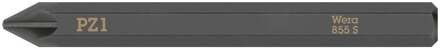 Wera 855 S Pozidriv kruiskopbits voor slagschroevendraaier, PZ 1 x 70 mm - 05018163001