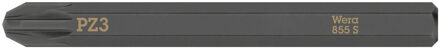 Wera 855 S Pozidriv kruiskopbits voor slagschroevendraaier, PZ 3 x 70 mm - 05018165001