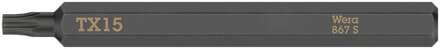 Wera 867 S TORX® bits voor slagschroevendraaier, TX 15 x 70 mm - 05018166001