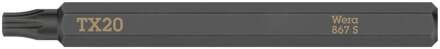 Wera 867 S TORX® bits voor slagschroevendraaier, TX 20 x 70 mm - 05018167001