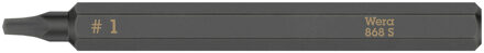Wera 868 S binnenvierkantbits voor slagschroevendraaier, # 1 x 70 mm - 05018171001