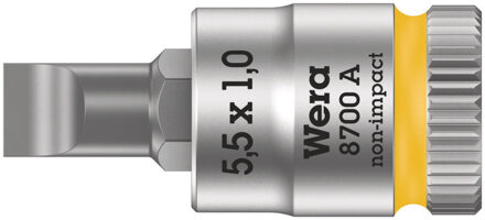 Wera 8700 A FL 05003321001 Plat Dopsleutel-bitinzet 5.5 mm 1/4 (6.3 mm)