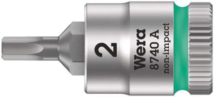 Wera 8740 A 05003330001 Inbus Dopsleutel-bitinzet 2 mm 1/4 (6.3 mm)