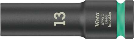 Wera 8790 C Impaktor Deep doppen met 1/2"-aandrijving, 13 x 83 mm - 05004830001