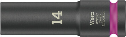 Wera 8790 C Impaktor Deep doppen met 1/2"-aandrijving, 14 x 83 mm - 05004831001
