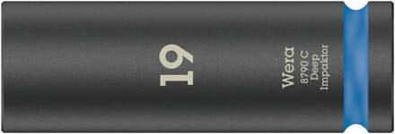 Wera 8790 C Impaktor Deep doppen met 1/2"-aandrijving, 19 x 83 mm - 05004836001