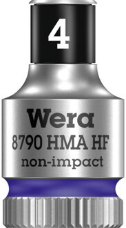 Wera 8790 HMA 05003717001 Inbusdop Dopsleutelinzetstuk 4 mm 1/4 (6.3 mm)